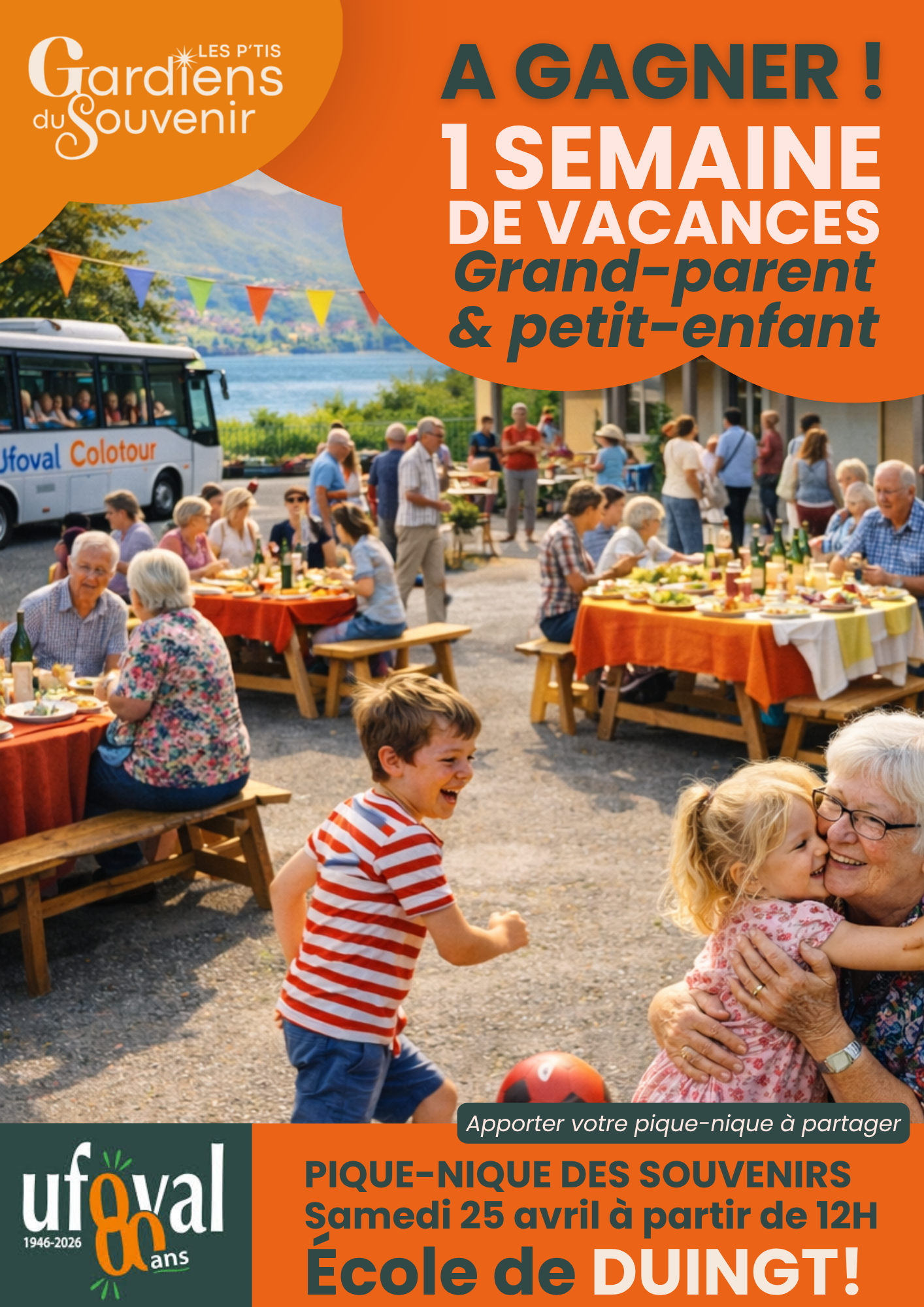 PROGRAMME 🕊️ Pique-nique du Souvenir