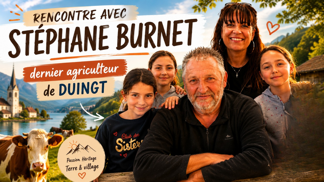 Rencontre avec Stéphane Burnet, dernier agriculteur de Duingt