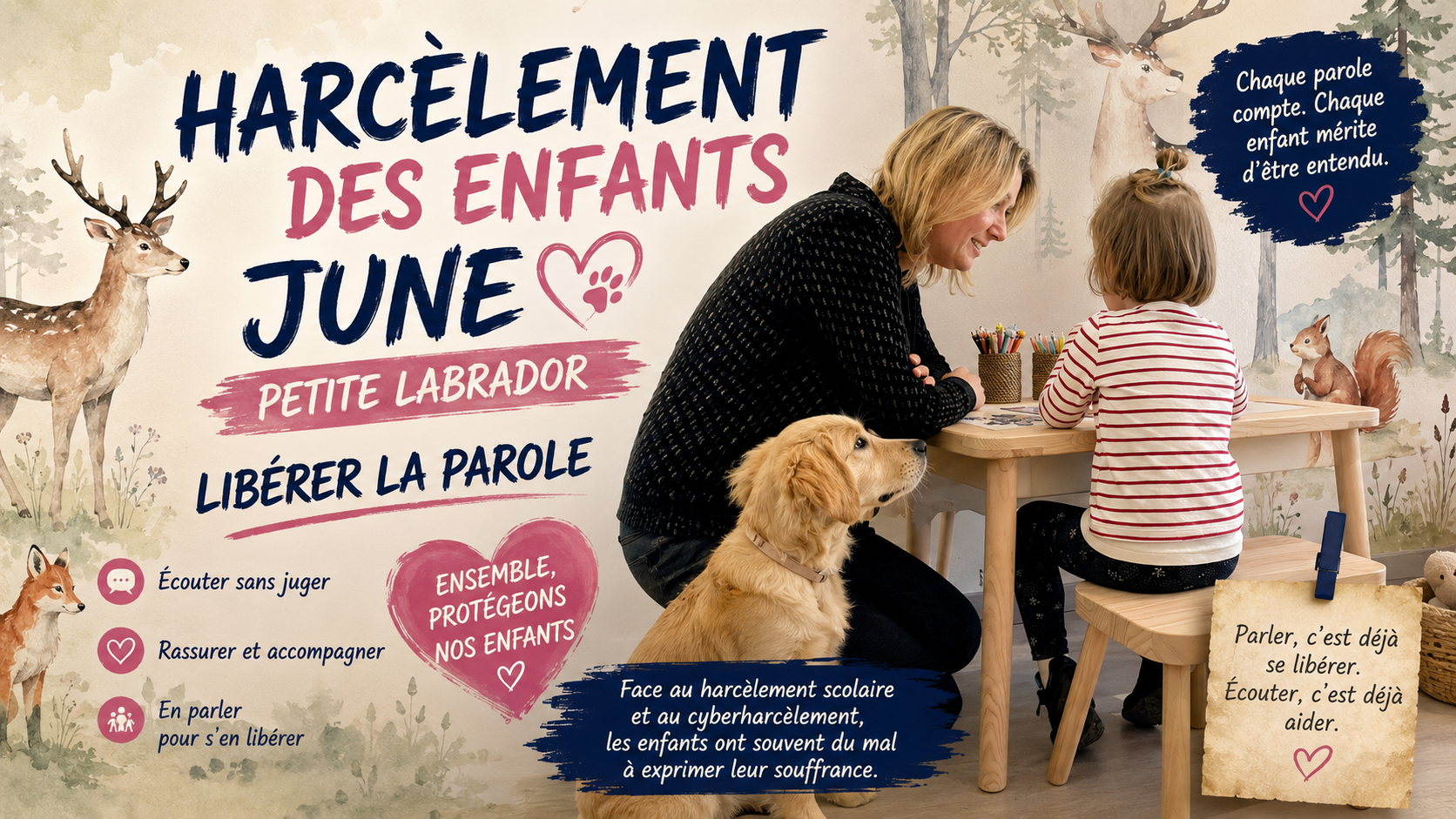 Protéger les enfants avec Delphine & June