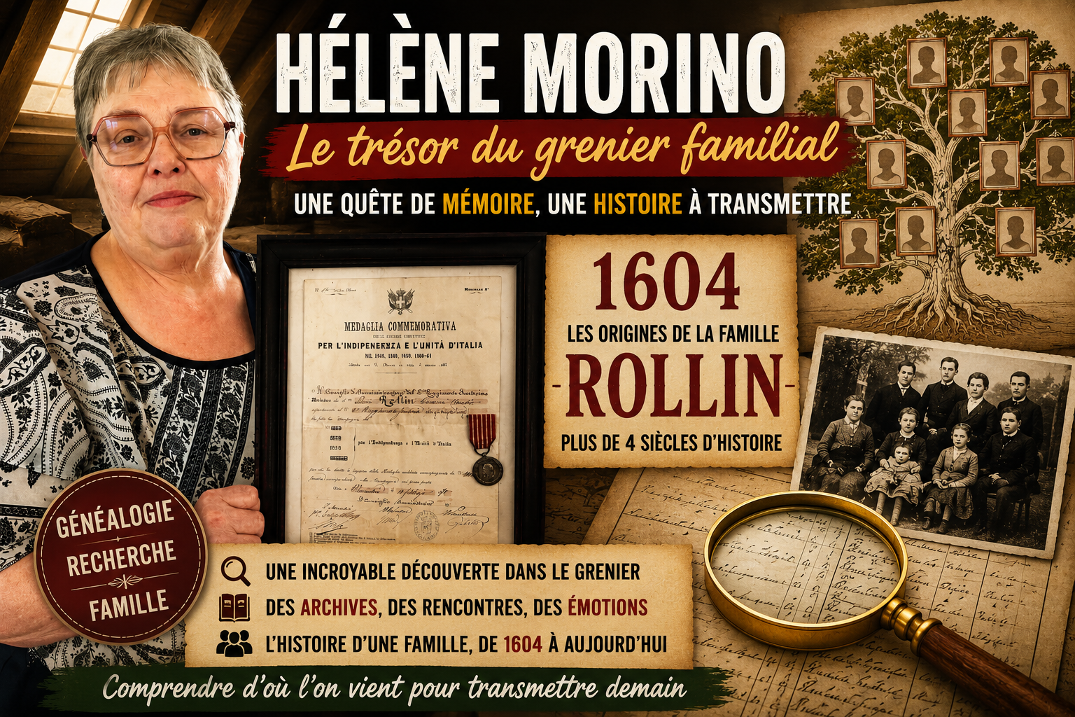 Hélène Morino, sur les traces de ses ancêtres